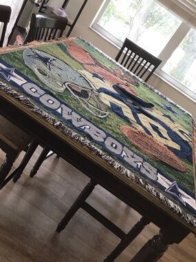 Vintage NFL Dallas Cowboys Woven Throw